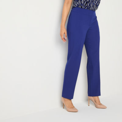 Black Label by Evan-Picone Womens Classic Fit Straight Suit Pant