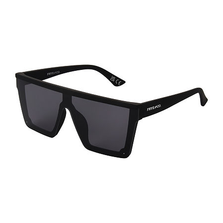 Frye And Co Womens Shield Sunglasses In Black