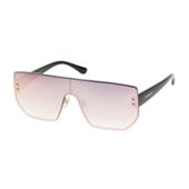 Frye and Co. Womens Shield Sunglasses, Color: Black - JCPenney display picture 3