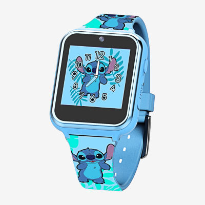 Disney Collection Lilo & Stitch Girls Multi-Function Blue Smart Watch Las4029jc