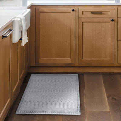 Linery Neve Distressed Tribal Washable Skid Resistant Indoor Rectangular Accent Rug
