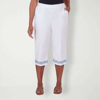 Alfred Dunner Summer Breeze Mid Rise Capris