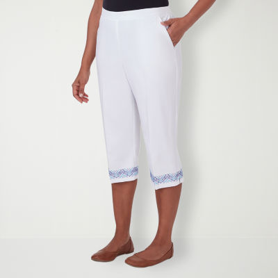 Alfred Dunner Summer Breeze Mid Rise Capris