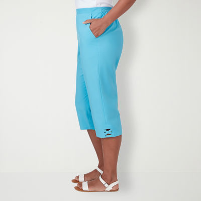 Alfred Dunner Summer Breeze Mid Rise Capris