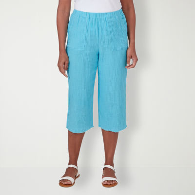 Alfred Dunner Summer Breeze Mid Rise Capris