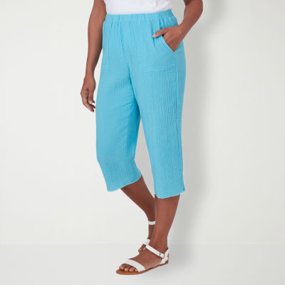 Alfred Dunner Summer Breeze Mid Rise Capris