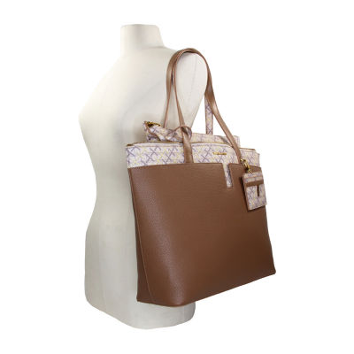 Tahari Commuter Multi Compartment Tote Bag