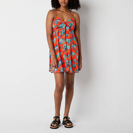 Lilo And Stitch The Movie Aloha Womens Sleeveless A-Line Dress Juniors