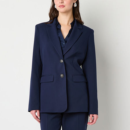 Worthington Womens Regular Fit Blazers, Xx-large, Blue