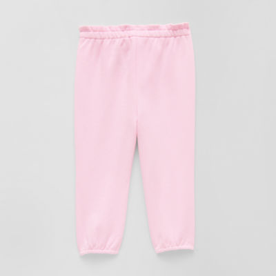 Okie Dokie Baby Girls Cuffed Regular Fit Pull-On Pant