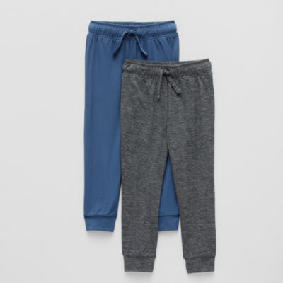 Okie Dokie Toddler & Little Boys Drawstring Waist Active 2-pc. Cuffed Jogger Pant