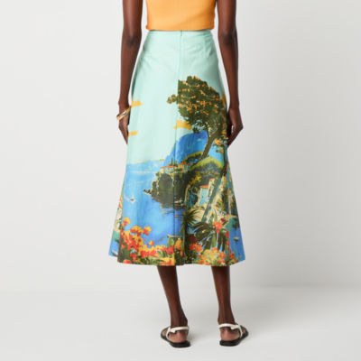 Worthington Womens Full Skirt