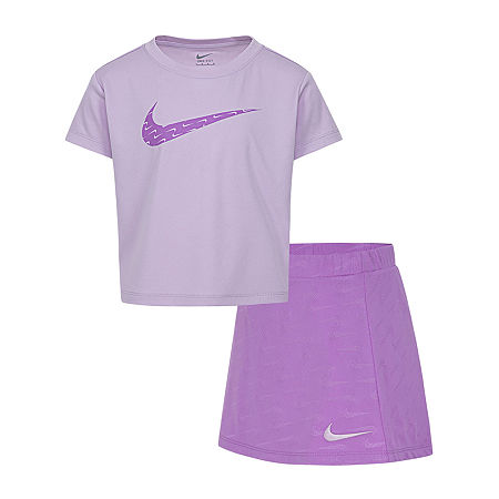 Nike Little Girls 2-pc. Skort Set, 6x, Pink