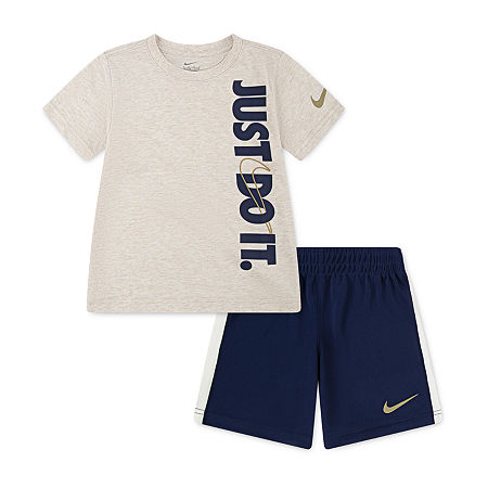 Nike Little Boys 2-pc. Short Set, 7, Blue