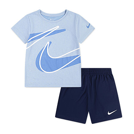 Nike Little Boys 2-pc. Short Set, 5, Blue
