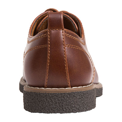 Deer Stags Little & Big Boys Zander Oxford Shoes, Color: Redwood Dk ...
