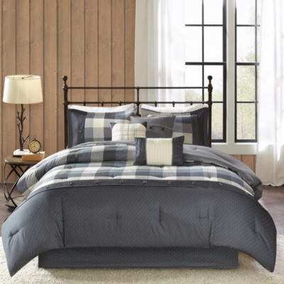 Madison Park Pioneer 7-pc. Herringbone Comforter Set