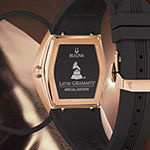 Bulova Latin Grammy Gemini Mens Black Strap Watch 97a163