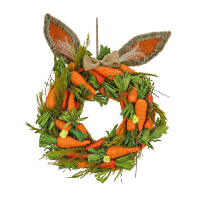 National Tree Co. Carrots Wreath