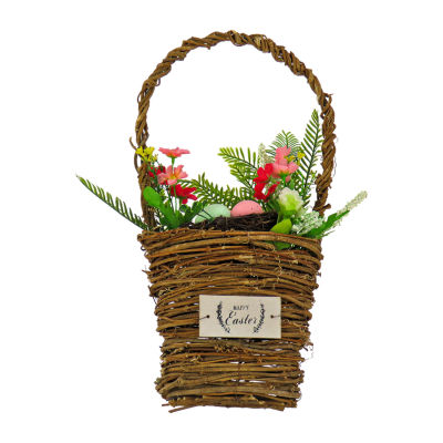 National Tree Co. 15 Floral Easter Tabletop Decor