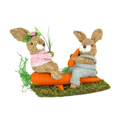 National Tree Co. Two Easter Figurine