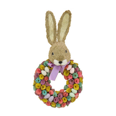 National Tree Co. 24 Bunny Wreath