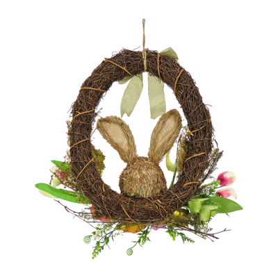 National Tree Co.  Floral Wreath