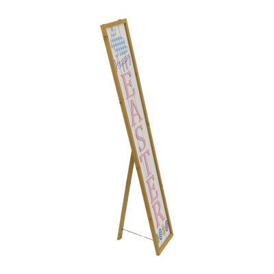 National Tree Co. 43 Pink Easter Wall Sign