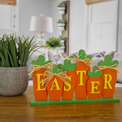 National Tree Co. 14 Carrots Easter Tabletop Decor