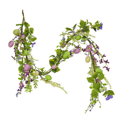 National Tree Co. Flowering Easter Garland