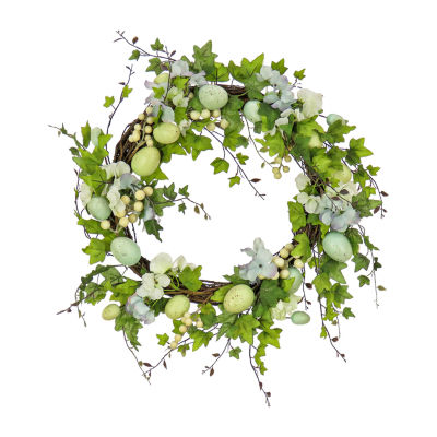 National Tree Co. 22 Ivy And Eggs Wreath