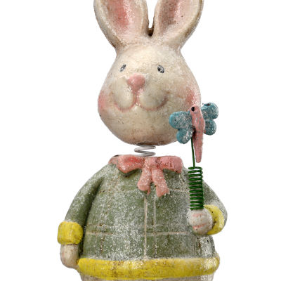 National Tree Co. 8 Bunny 2-pc. Figurine