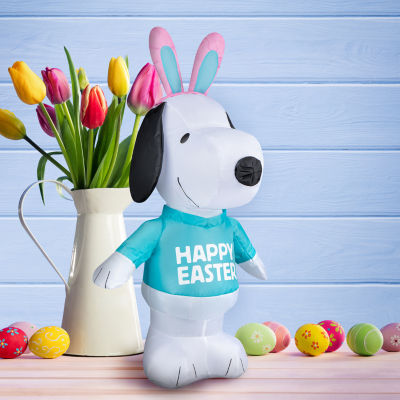 National Tree Co. 19 In Snoopy Easter Outdoor Inflatable