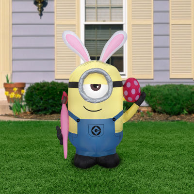 National Tree Co. 48 In Minions Easter Outdoor Inflatable