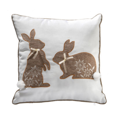 National Tree Co. 16 Easter Square Throw Pillow