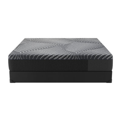 Sealy® Posturpedic Plus® Brenham Hybrid Firm - Mattress + Box Spring