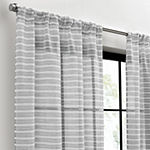 Mercantile Stellan Sheer Rod Pocket Set of 2 Curtain Panel
