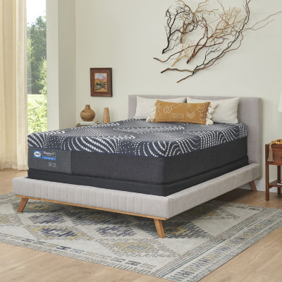 Sealy® Posturpedic Plus® High Point Hybrid Firm - Mattress + Box Spring