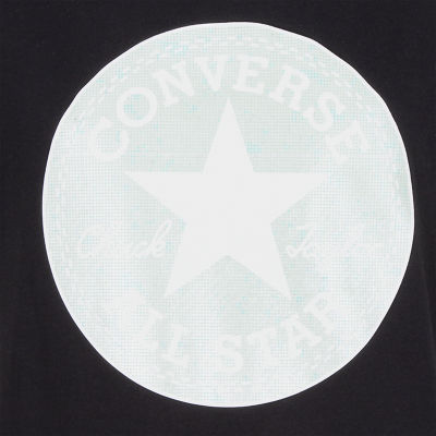 Converse Big Girls Crew Neck Short Sleeve Graphic T-Shirt