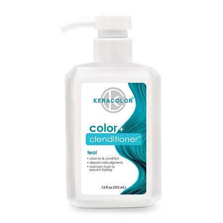 Keracolor Clenditioner Teal - 12.0 Oz., One Size, Blue