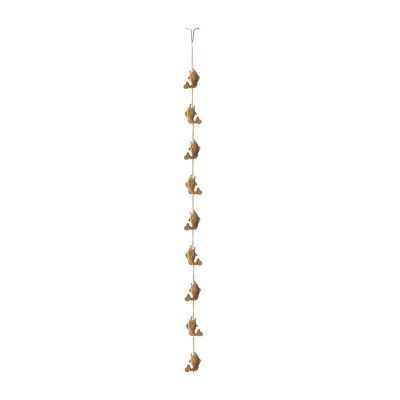 Glitzhome 8.5 Ft Fish Shaped Rain Chain Garland