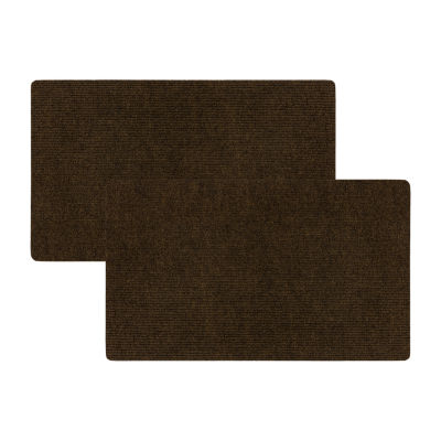 Mohawk Home Ribbed Utility 2-pc. 18"X30" Indoor Outdoor Rectangular Doormat