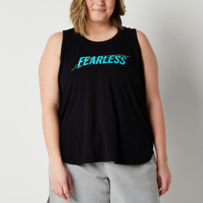Xersion Womens Graphic Tank Top Plus JCPenney