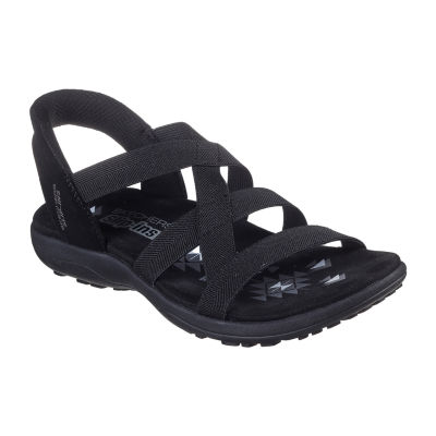 Skechers Hands Free Slip-Ins Womens Reggae Slim Stretch Flex Strap Sandals