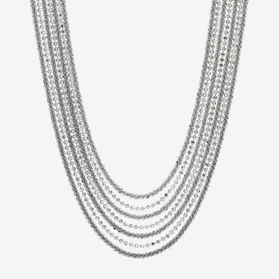 Limited Quantities! Womens Sterling Silver 18 Inch Link Necklace