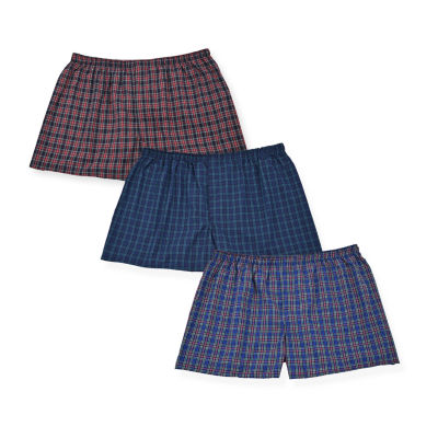 Hanes Big and Tall Mens 3 Pack Boxers