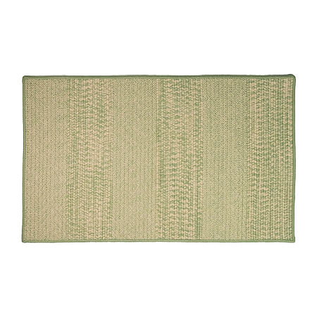 Colonial Mills Havana Textured Reversible Rectangular Doormat, One Size, Green