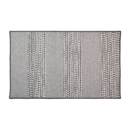 Colonial Mills Havana Textured Reversible Rectangular Doormat, One Size, Gray