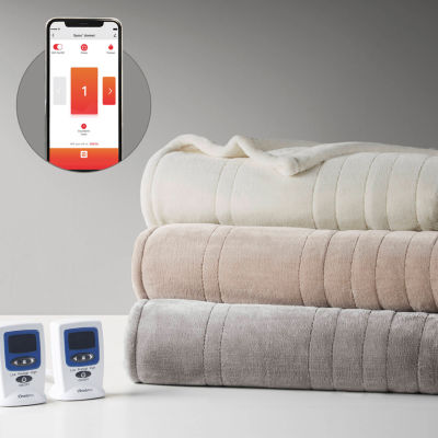 Beautyrest Microplush 20 Settings Wifi Connection Heated Electric Blankets