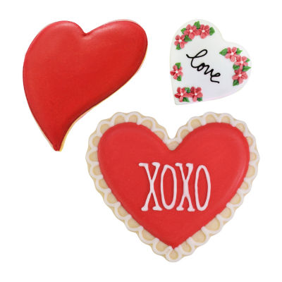 R&M International Llc Love 3-pc. Cookie Cutters